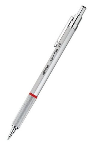Rotring Rapid Pro Matte Silver, 2.0 mm (1904259)