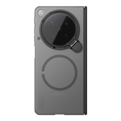 Чехол прозрачный тонированный с MagSafe на OPPO Find N6, серия Super Frosted Shield Prop Magnetic (версия с прозрачной крышкой объектива) от Nillkin