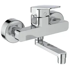 Ideal Standard Ceraplan BD241AA Настенный смеситель для раковины с трубчатым поворотным изливом 110 мм фото