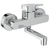 Ideal Standard Ceraplan BD241AA Настенный смеситель для раковины с трубчатым поворотным изливом 110 мм