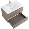 BelBagno KRAFT 39-700/390-2C-SO-СO База под раковину подвесная с фрезерованными ручками по всей длине фасада с 2 выкатн. ящ.,Бежевый Мат.,700x395x500