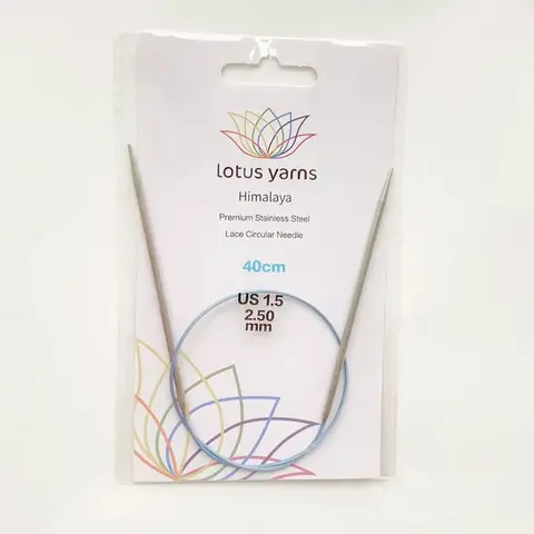 Спицы Lotus Yarns Himalaya Premium круговые 2,5 мм/40 см 14003