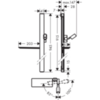 Hansgrohe Unica 27640600 Штанга душевая 90 см