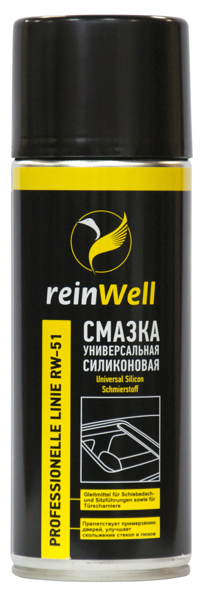 Смазка универсальная силиконовая ReinWell RW-51 400мл