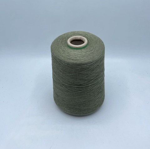 Servizi e seta (пр.Италия), art-Cotsilk, 2/48 2400м/100гр, 55% Шелк малберри 45% Органический хлопок , цвет-Полынь(121/351), арт.33036