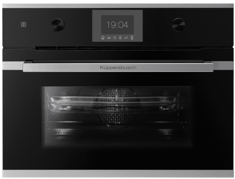 Компактный духовой шкаф с микроволнами Kuppersbusch CBM 6350.0 S1 Stainless Steel