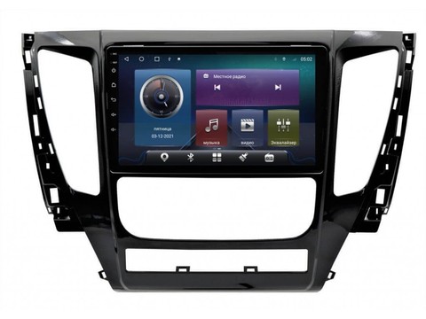 Магнитола для Mitsubishi Pajero Sport 3 (2016-2020) Android 11 4/64GB QLED DSP 4G модель CB-2112TS18