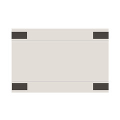 Карман настенный Attache из пластика А4 на магните (210x297 мм)