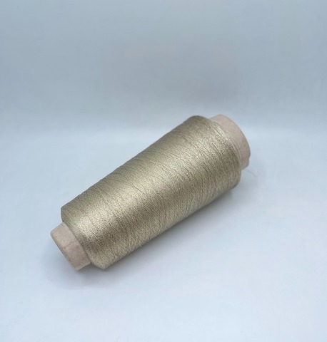 Torcitura di Domaso (пр.Италия)art. LARIO, 4750м/100гр, 80%Вискоза 20%Полиэстер( золотистый люрекс) , цвет-Cеро-бежевый жемчуг(22) , арт-30498