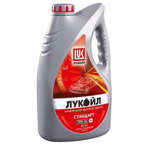 Моторное масло Лукойл Стандарт 10W30 SF/CC минеральное 5л