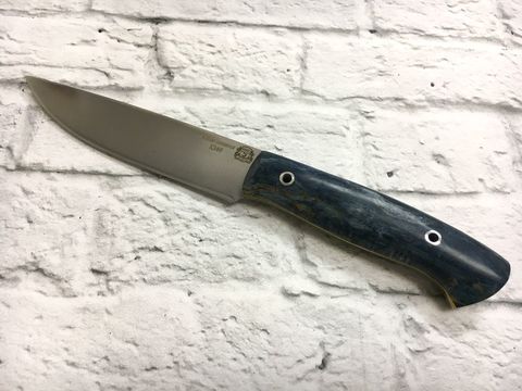 Цельнометаллический нож F4, сталь Bohler К340, карелка