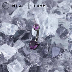 Банан Trillion Amethyst CZ