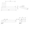 Decor Walther Bar 0856676 Держатель туалетной бумаги, цвет: нержавеющая сталь