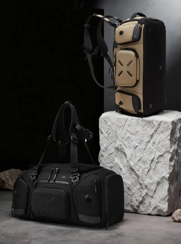 Картинка рюкзак для путешествий Ozuko 9834 Black - 21