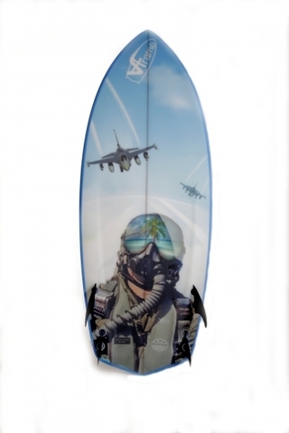 Вейксерфборд A-Frame F-16 4'5