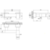 Gessi Rettangolo 20031#031 Смеситель однорычажный для душа, без душевого комплекта, цвет: хром