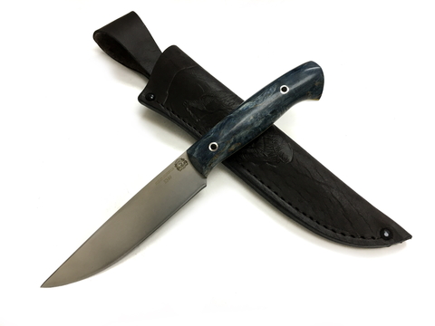 Цельнометаллический нож F4, сталь Bohler К340, карелка
