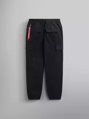 Брюки джоггеры Alpha Industries Cotton Jogger (черные - black)