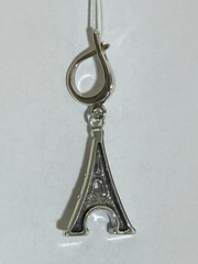 Эйфелева башня (серьга из серебра)