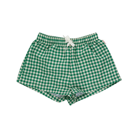 Купальные Шорты Tinycottons Check Green