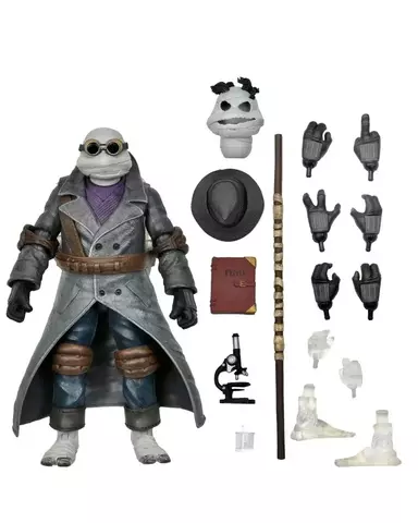 Фигурка NECA Universal Monsters x TMNT: Ultimate Donatello as The Invisible Man