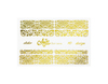 Фольга для дизайна ногтей цвет золото 10 купить за 120&nbsp;руб