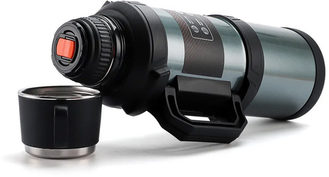 Картинка термос Dkadi KD9001-3.6 Black - 10