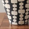 Ваза Black And White Narrow Mouth Vase B — фото 9
