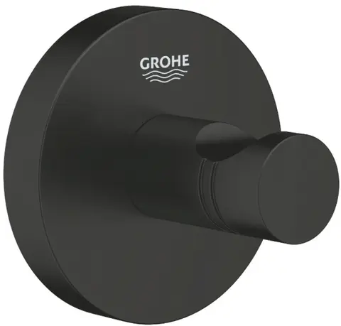 Крючок для банного халата GROHE Start, черный матовый (411732430)