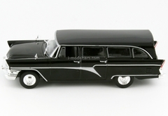 GAZ-13S Chaika ambulance hearse (Black Doctor) 1:43 DeAgostini Auto Legends USSR #89