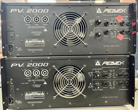 комплект Peavey 2 усилителя и 4 пассивные колонки
