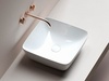 Ceramica Nova Form CN2002 Умывальник чаша накладная квадратная, 42x42, цвет: белый