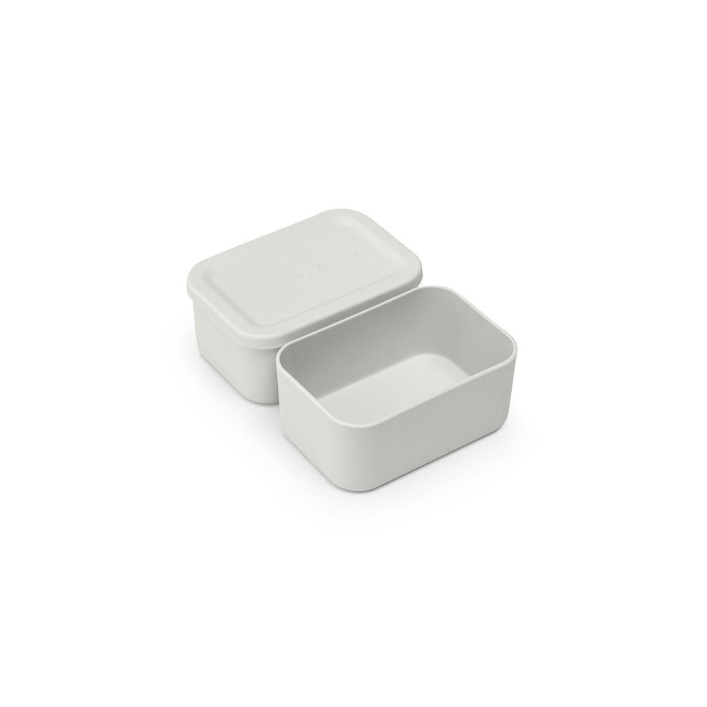 Ланч-бокс Bento Make & Take, большой, пластик, Светло-серый, арт. 203503 - фото 4