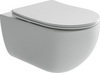 Ceramica Nova Long CN3015 Унитаз подвесной, цвет: белый