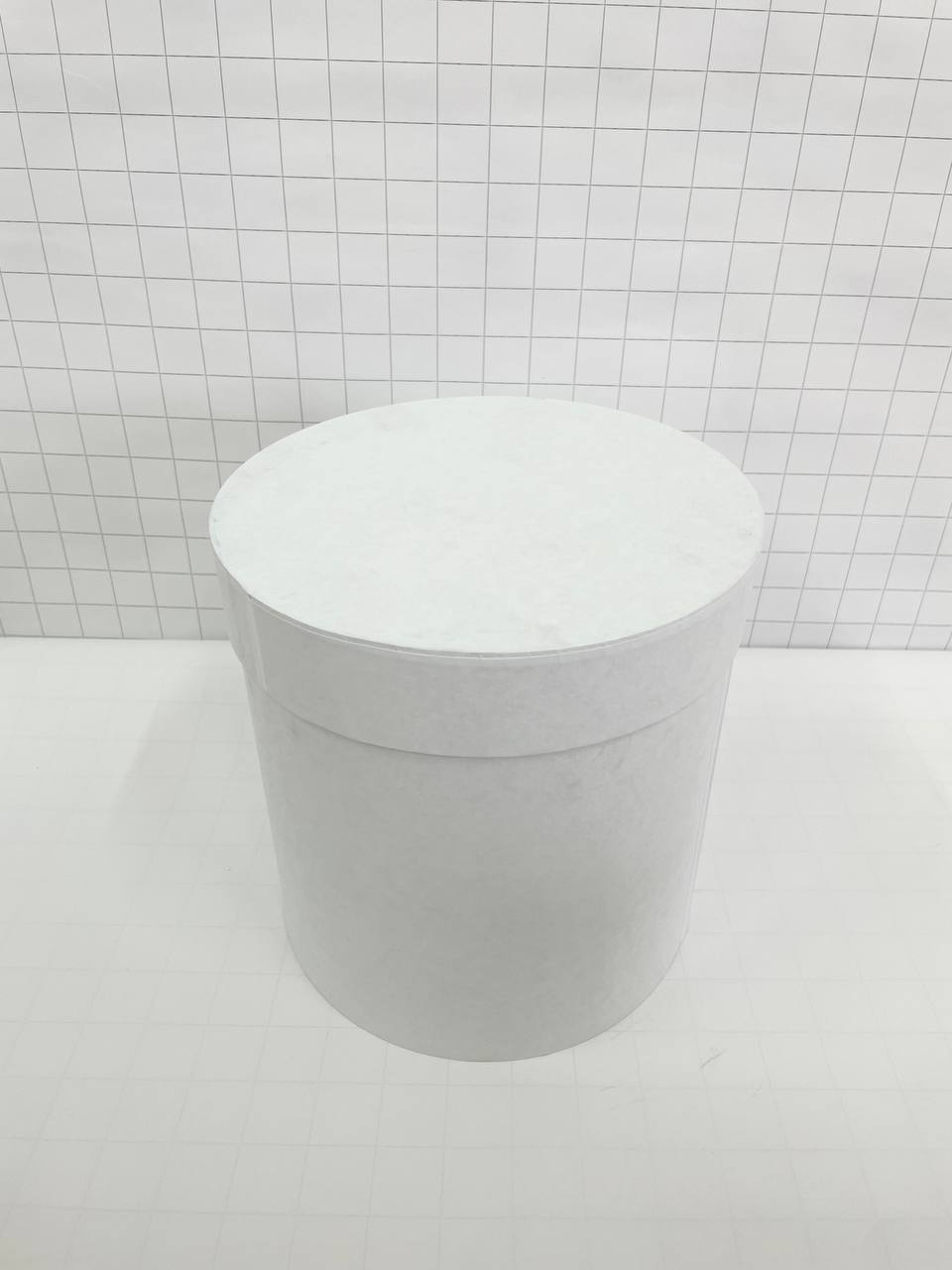 Цилиндр одиночный, 20*20 см, Белый, 1 шт.