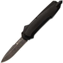 Фото Автоматический фронтальный выкидной нож Rame (Black Stonewash, Black) - Shifter