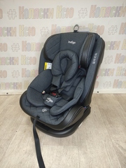 Автокресло детское Indigo Aero ST-3 Isofix группа 0/1/2/3 (0-36) т.серый лен