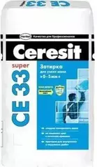 Затирка для швов №58 CE33 Ceresit Темно-коричневая 2кг