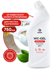 БХ Очиститель для сан.узлов Grass WC-Gel Professional (750мл)