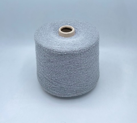 Millefili (пр.Италия),art-Hulaloop 1500м/100 гр. 68%Органический хлопок, 32%Полиамид, цвет-Серый(170/601),арт-30715
