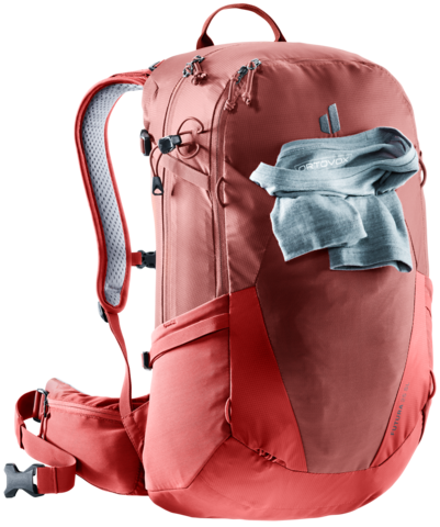 Картинка рюкзак туристический Deuter Futura 25 SL Caspia-Currant - 5