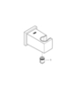 GROHE Euphoria Cube 26370DC0 Шланговое подсоединение с держателем