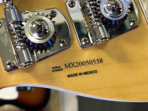 FENDER PLAYER JAZZ BASS MN PWT