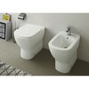 Ideal Standard Tesi T456901 Биде напольное пристенное, с отверстием под смеситель, с отверстием перелива, с крепежом