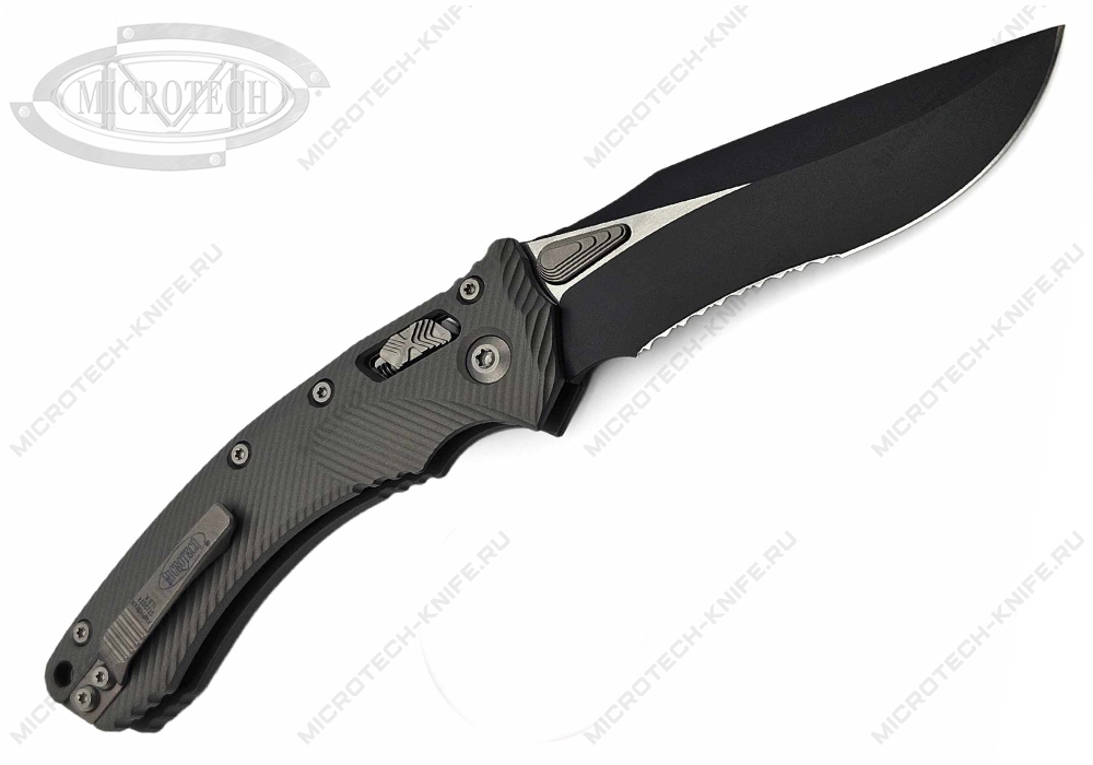 Нож Microtech 137RL-2FLNC Natural Clear Aluminum Amphibian Ram-Lok