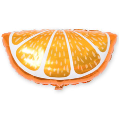 Шар К Фигура, Долька апельсина, 23''/51 см, 1 шт.