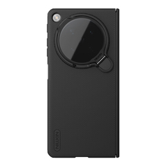 Чехол с защитной откидной крышкой для камеры на OPPO Find N6, серия Super Frosted Shield Prop Magnetic Case (версия с прозрачной крышкой объектива) от Nillkin