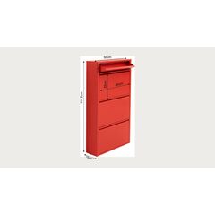 Полка для обуви Caruso 3 Plus 1 Red (MO)