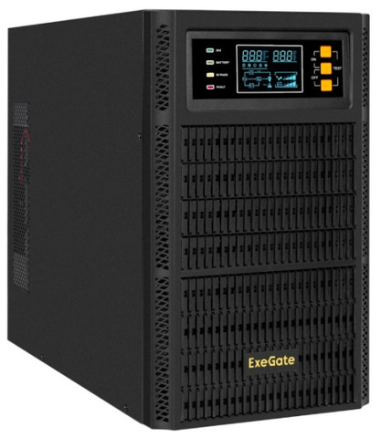 Источник бесперебойного питания Exegate PowerExpert TL-3000.72V.LCD.AVR.3SH.USB.RS232.SNMP