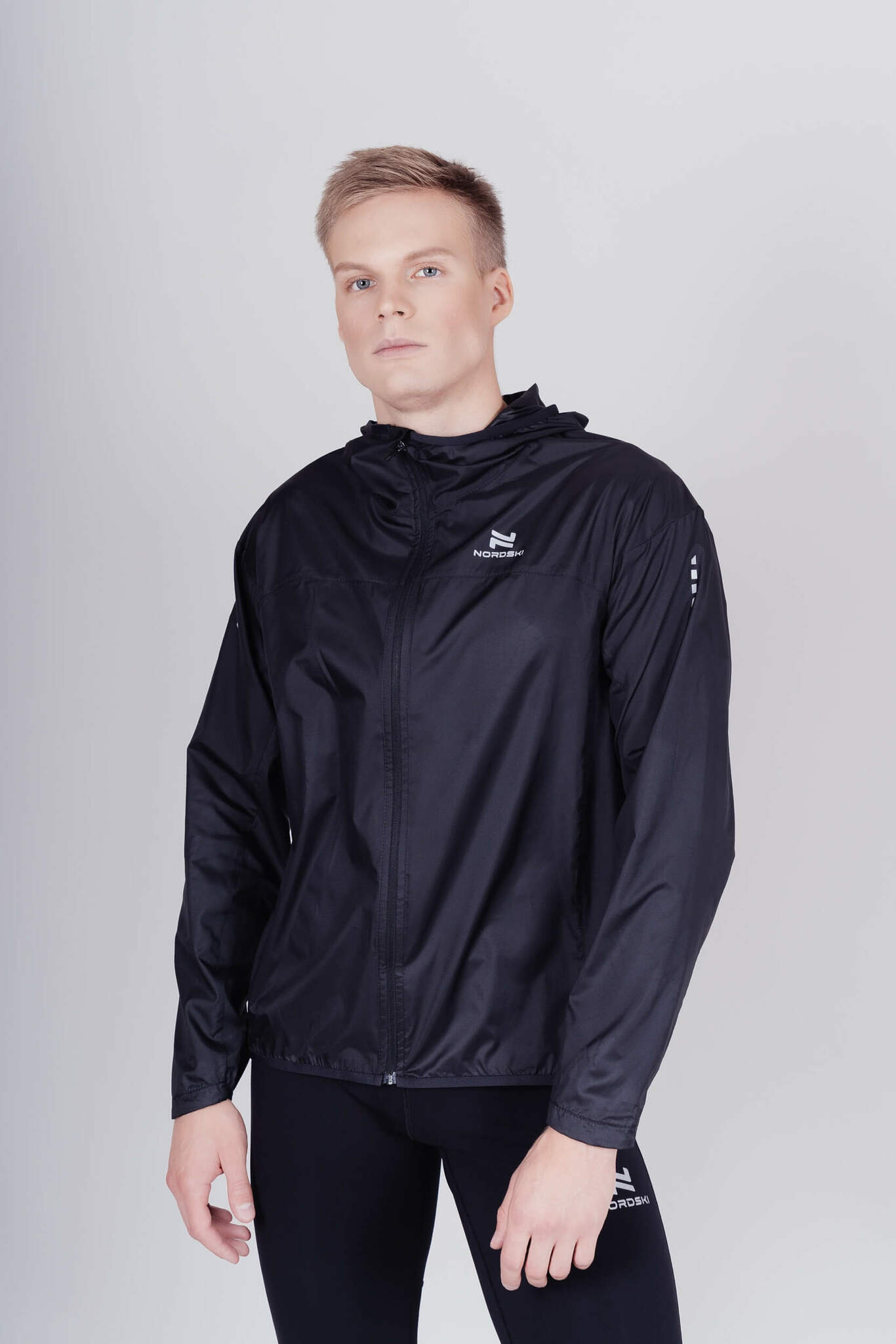 Мужская куртка для бега Nordski Pro Light black